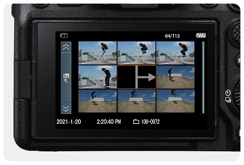 Sony A7 IV Divider frames